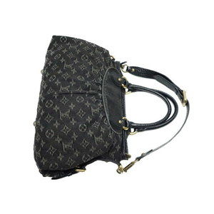 Louis Vuitton Tote cabby Black Bag Denim Neo